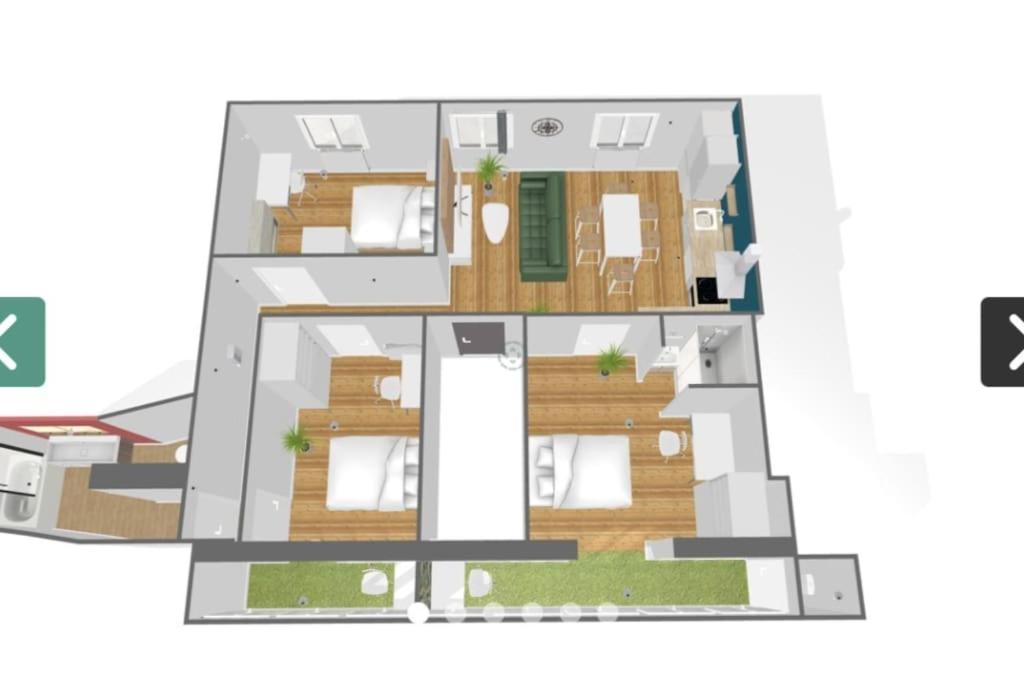 Cosy Queen - 3Ch - Hyper Centre & Parking Pau Exterior photo